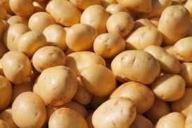 Alu safaid gol (White round potatoes)